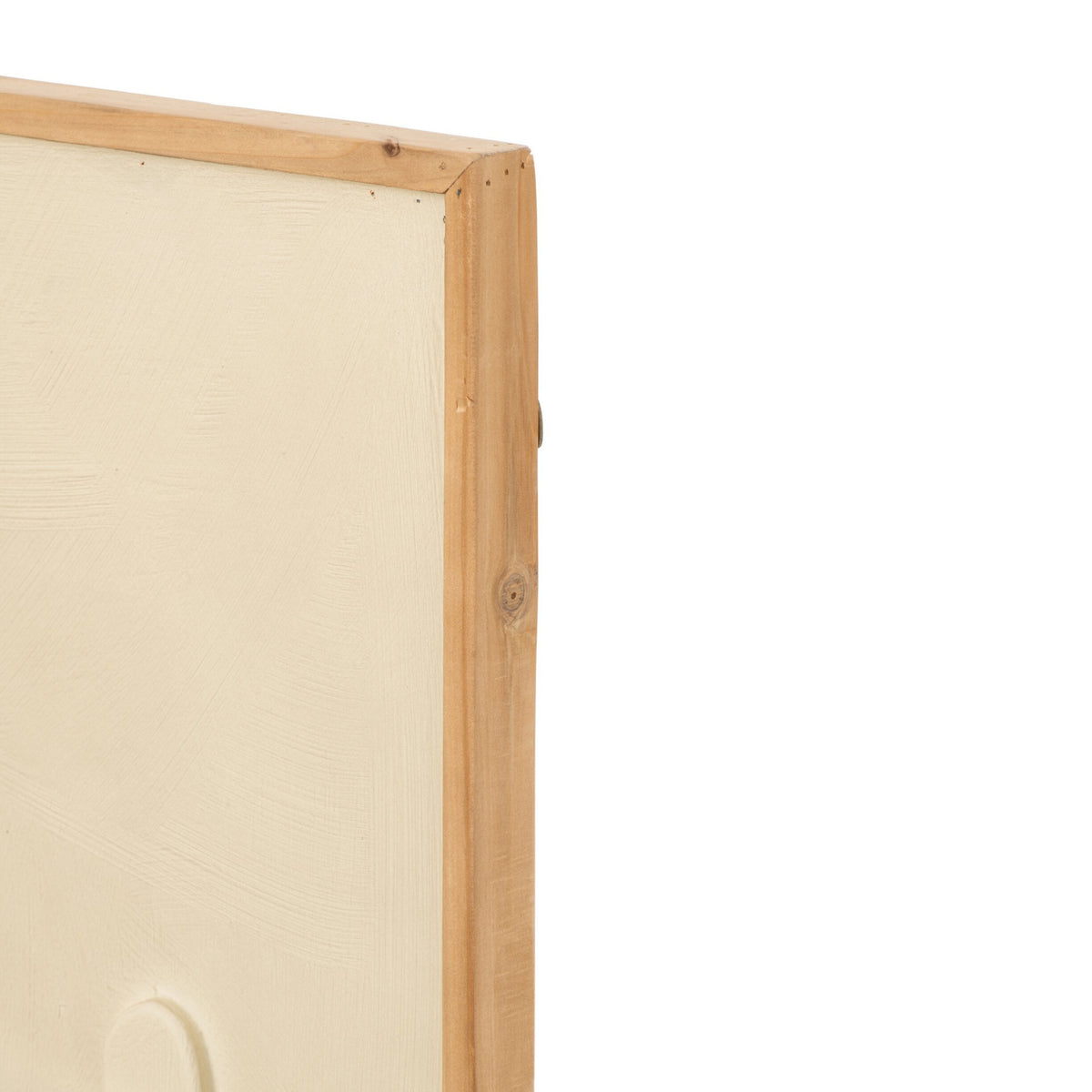 Decorazione da parete in MDF bianco assortimento di 2 J-Line