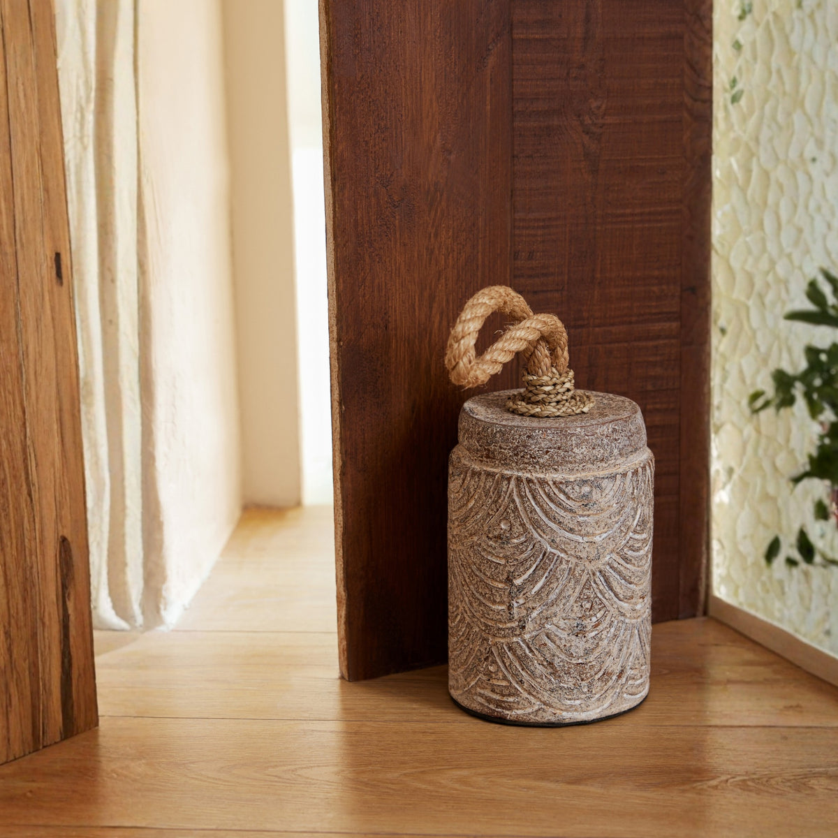 Tappo per porta Terracotta Beige Assortimento di 3 J-Line