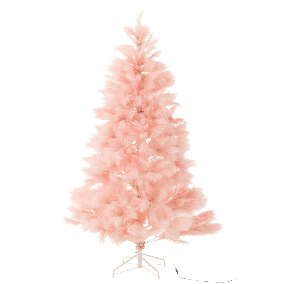 Albero di Natale 400 LED Metallo Rosa Chiaro H210cm J-Line