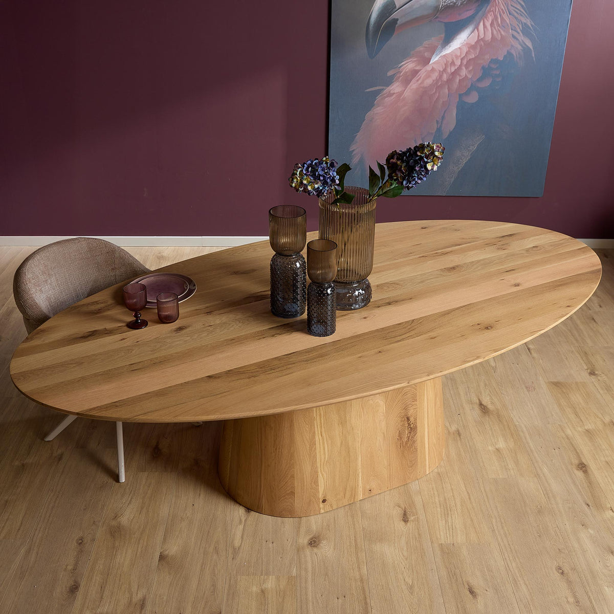 Tavolo da pranzo Riga Rovere Naturale Ovale 240cm Starfurn