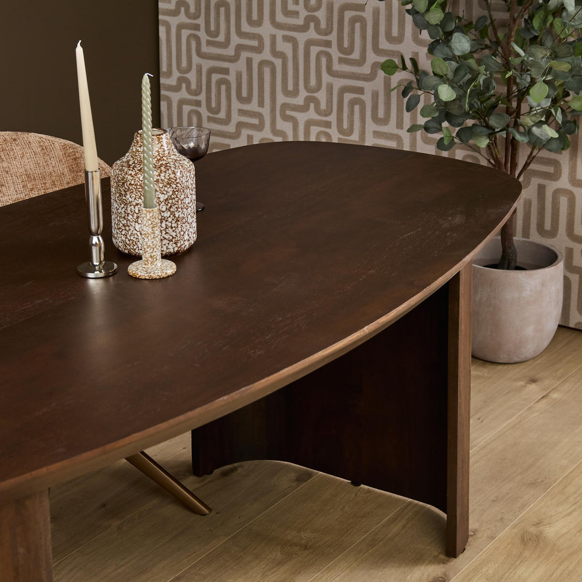 Tavolo da pranzo Maré in legno di mango marrone, 240 cm, Starfurn
