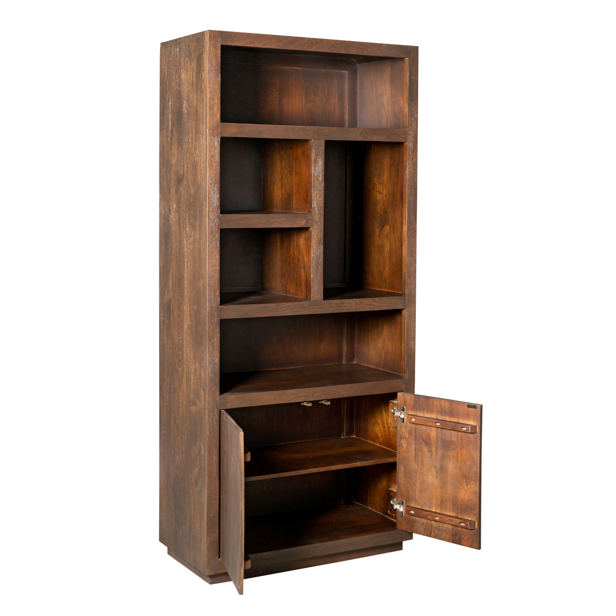 Vetrina Bruxelles in legno di mango marrone 90 cm Starfurn