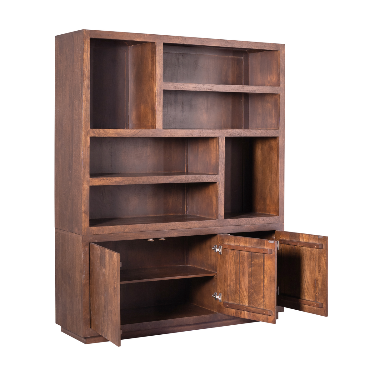 Vetrina Bruxelles in legno di mango marrone 160 cm Starfurn
