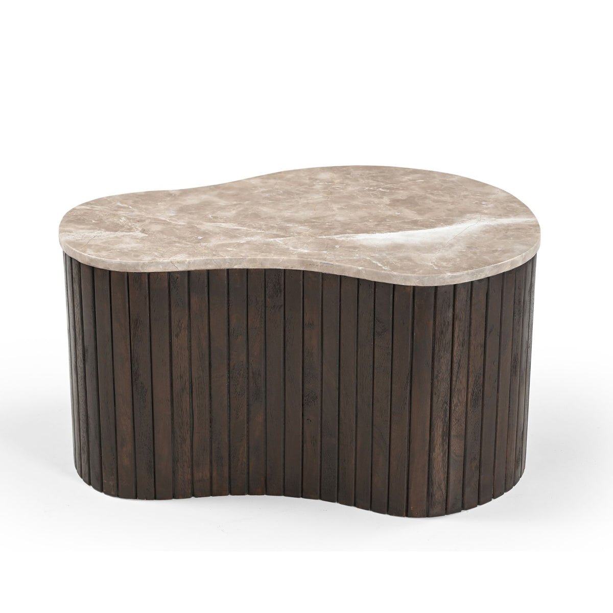Tavolino Nomi Legno di Mango Marrone 70cm Starfurn