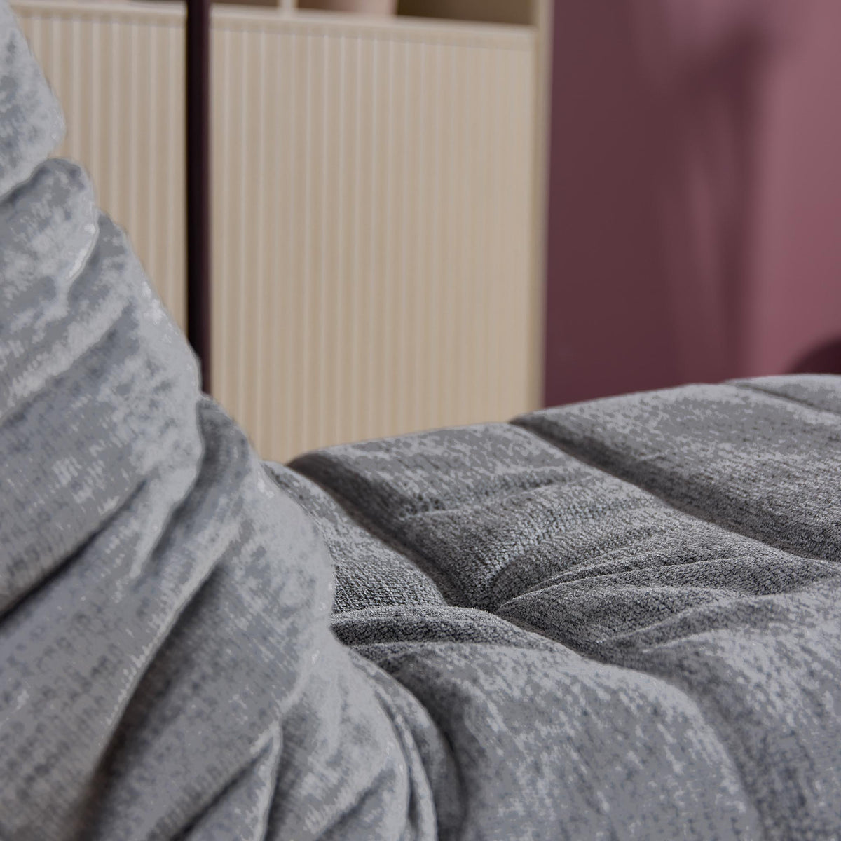 Poltrona relax Zen Tessuto Grigio Starfurn