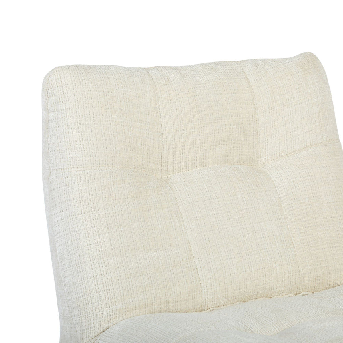 Poltrona relax Chill in tessuto bianco sporco Starfurn