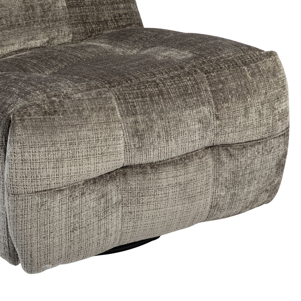 Poltrona relax Chill in tessuto grigio Starfurn