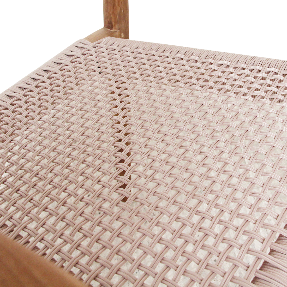 Freya Sedia da pranzo in teak con braccioli Naturale Set da 2 Raw Materials
