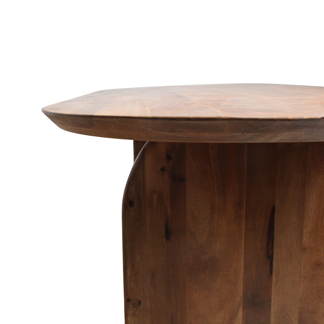Tavolo da pranzo Bullnose Marrone Chiaro 240cm Raw Materials