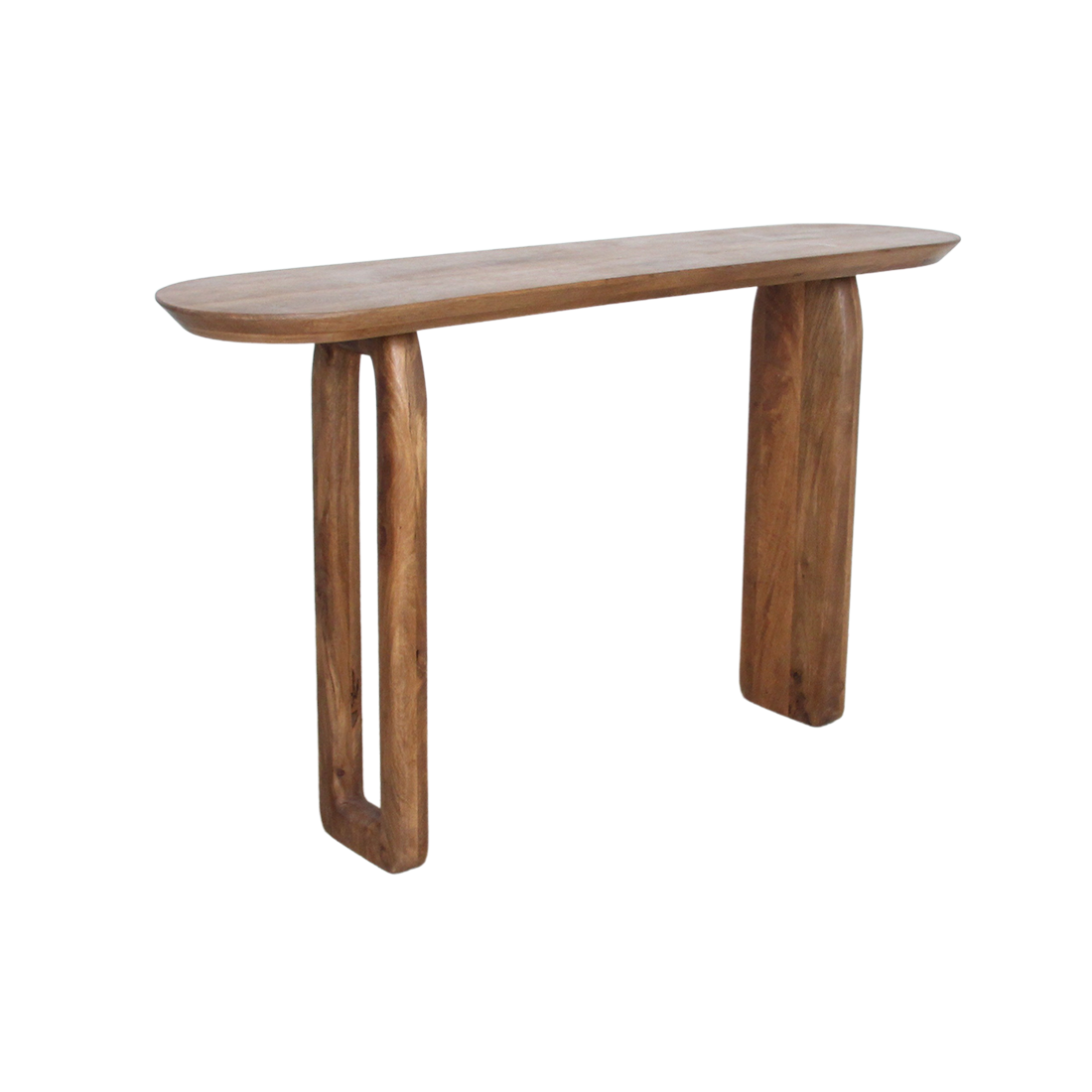 Tavolo Consolle Bullnose Marrone Raw Materials