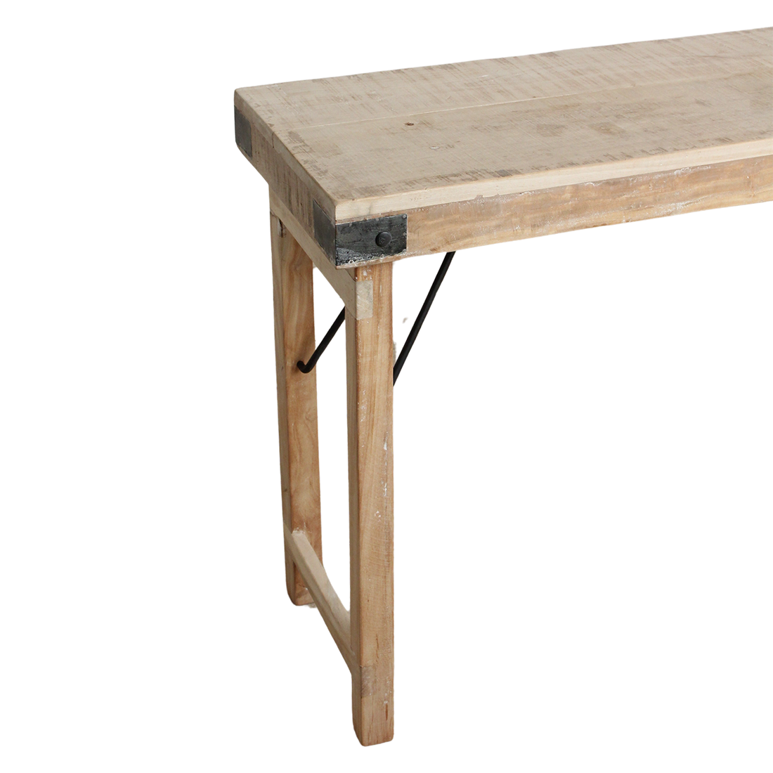 Consolle Pieghevole Limewash Materie Prime