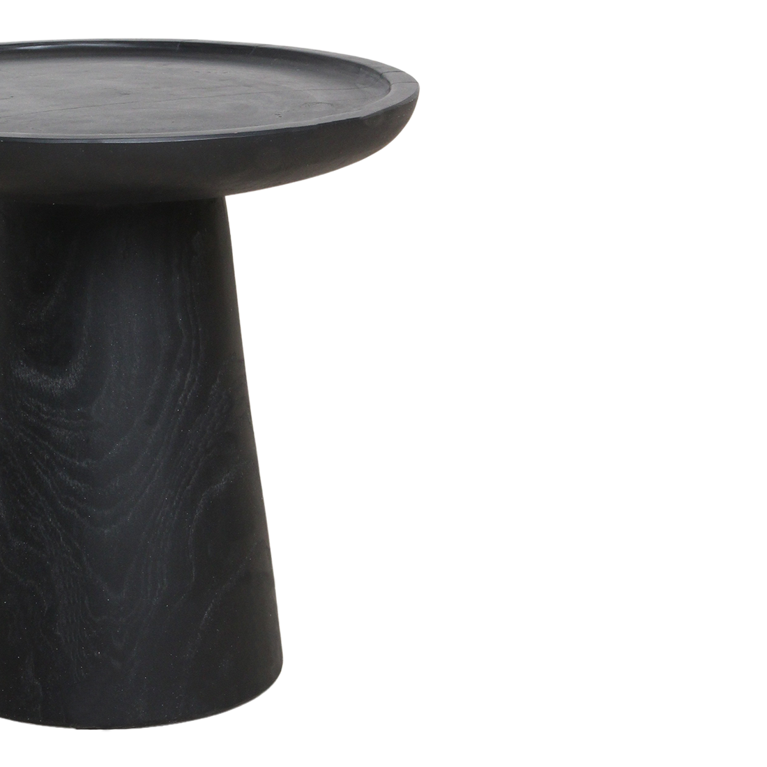 Tavolino Nero Dusk Raw Materials