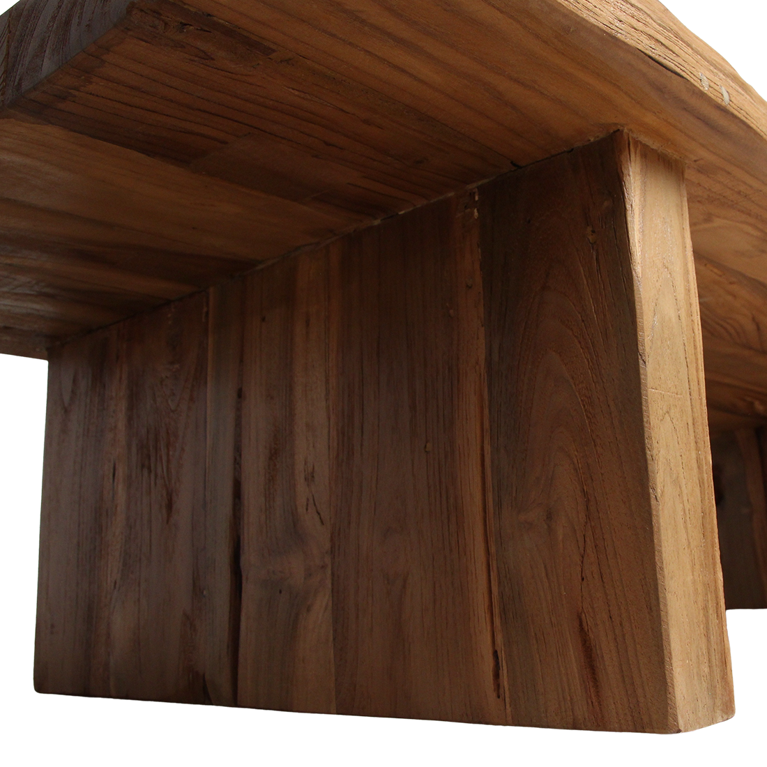Tavolino da salotto rettangolare in teak FSC da materie prime riciclate