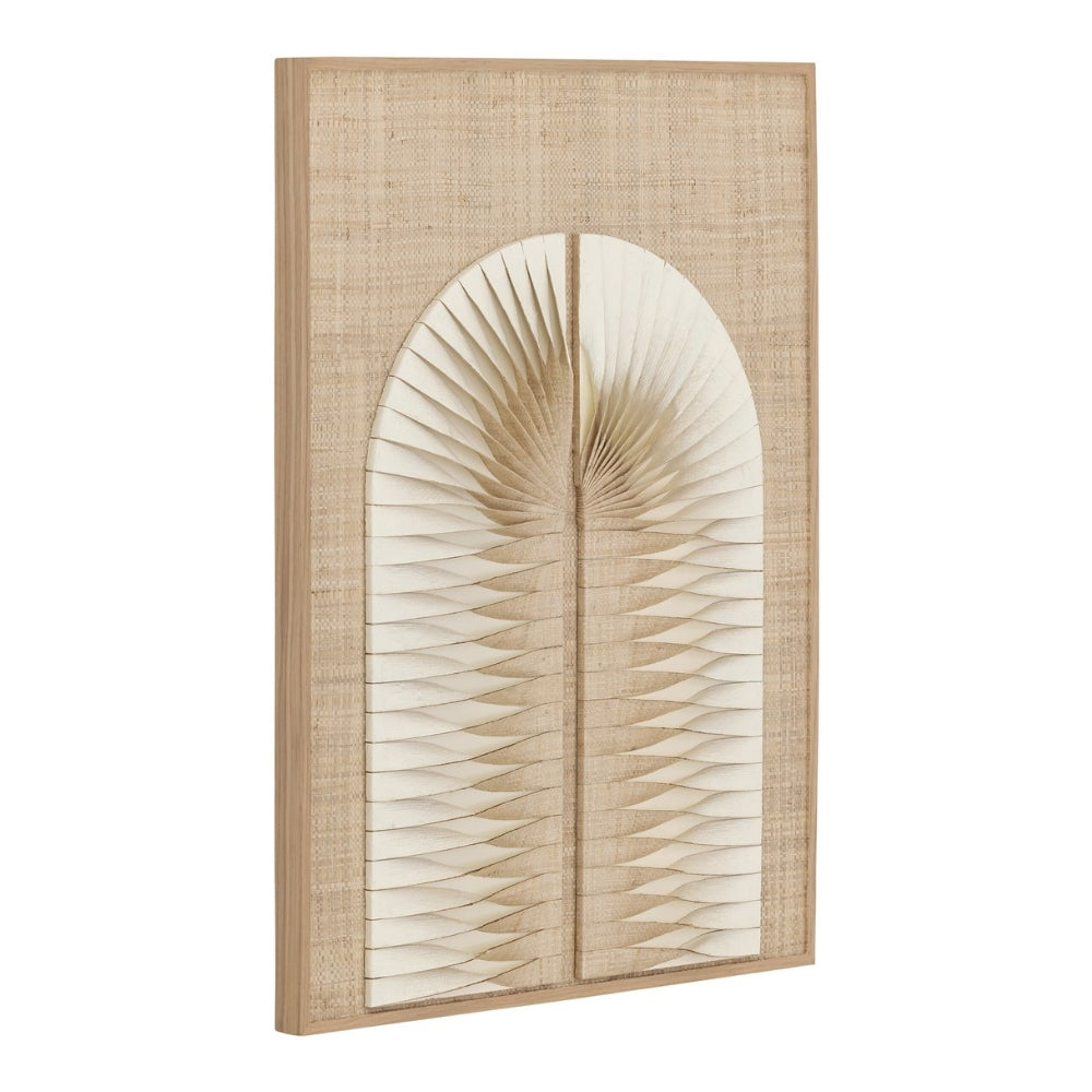 MUST Living Pannello da parete Bow Eco Art Palma intrecciata
