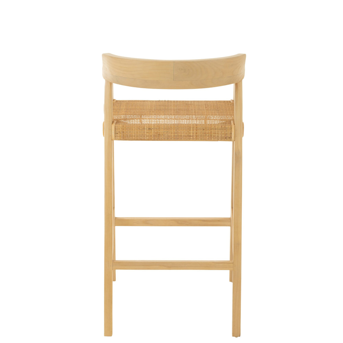 Sgabello da bar Emma Teak Naturale J-Line