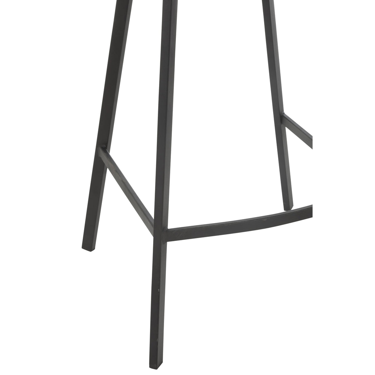 Sgabello da bar Kent Metallo/Poliestere Bianco J-Line