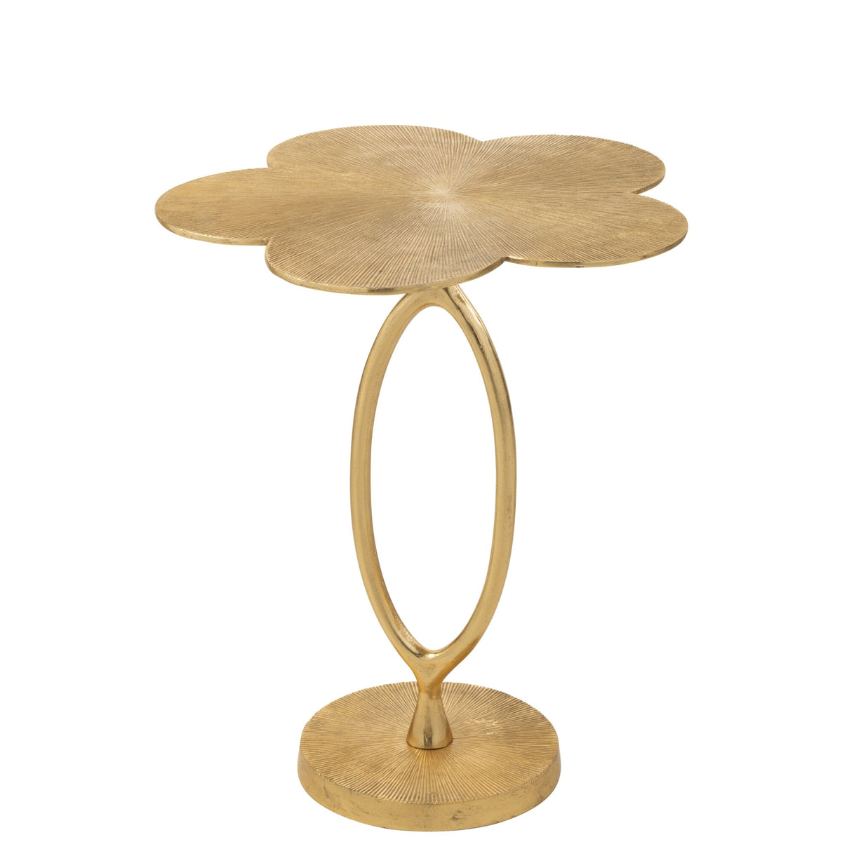 Tavolino Tiana Alluminio Oro J-Line