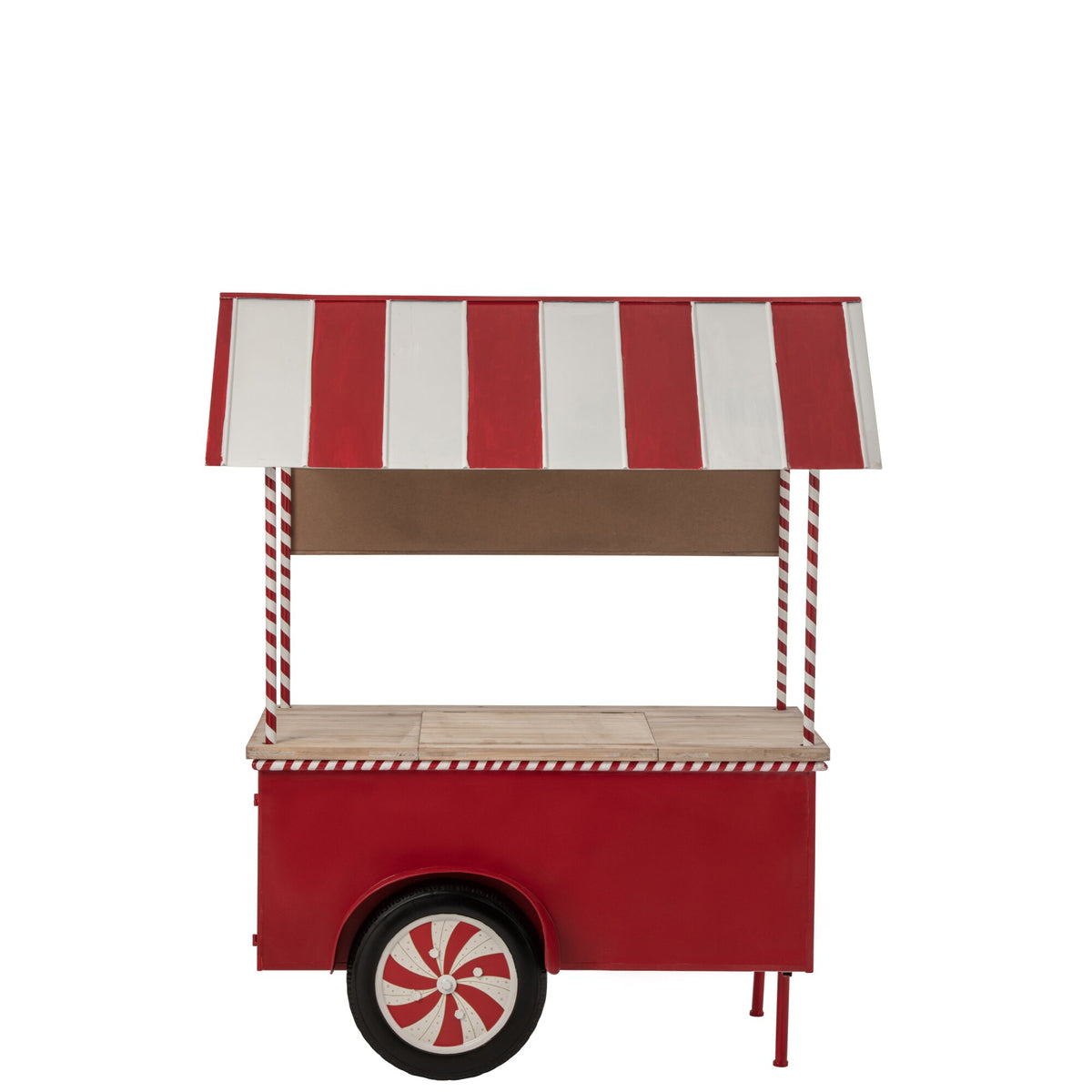 Buffet Kiosk Metallo Rosso/Bianco J-Line