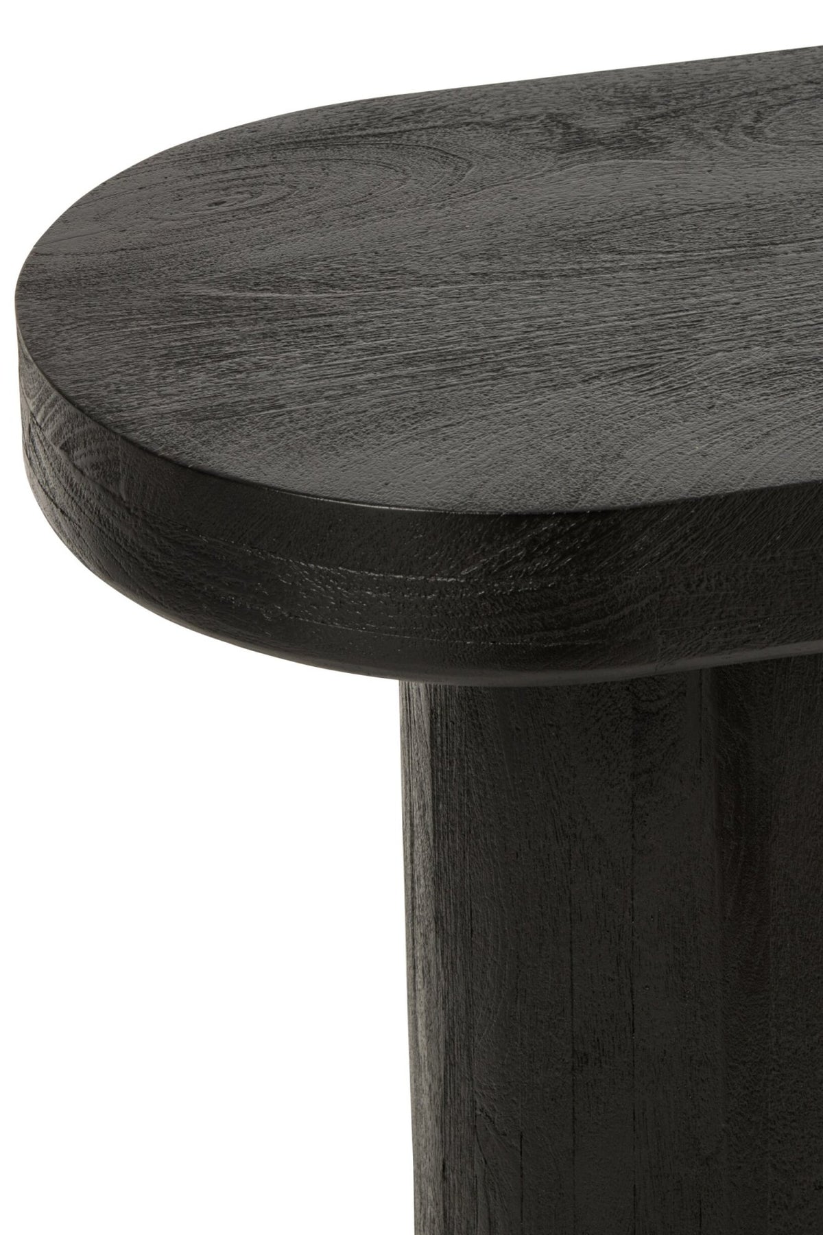 Consolle in legno di mango nero/naturale J-Line