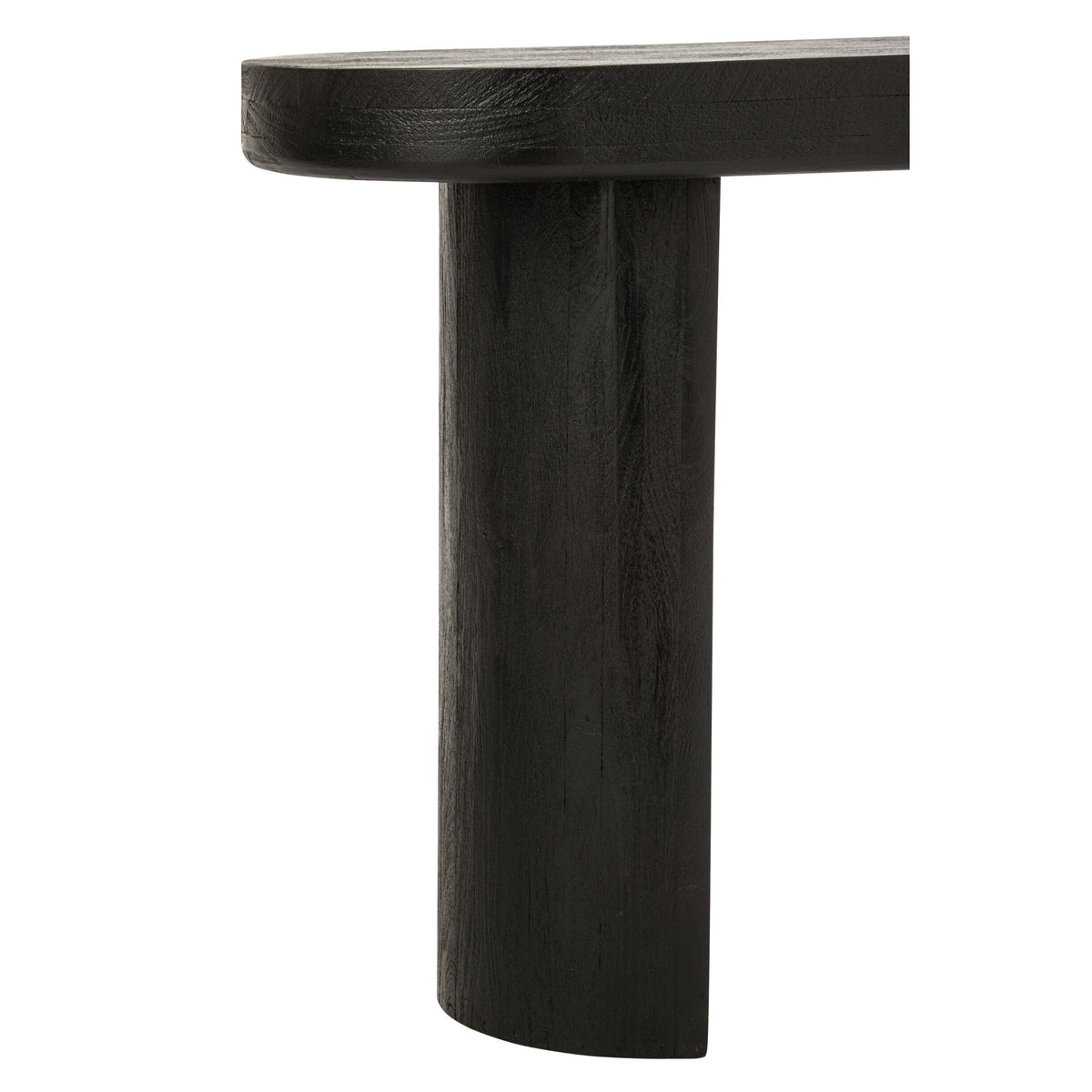 Consolle in legno di mango nero/naturale J-Line