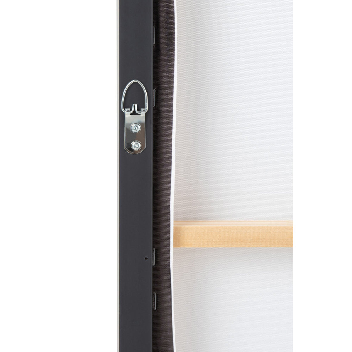 J-Line pannello da parete Frame Woman tela legno nero J-Line