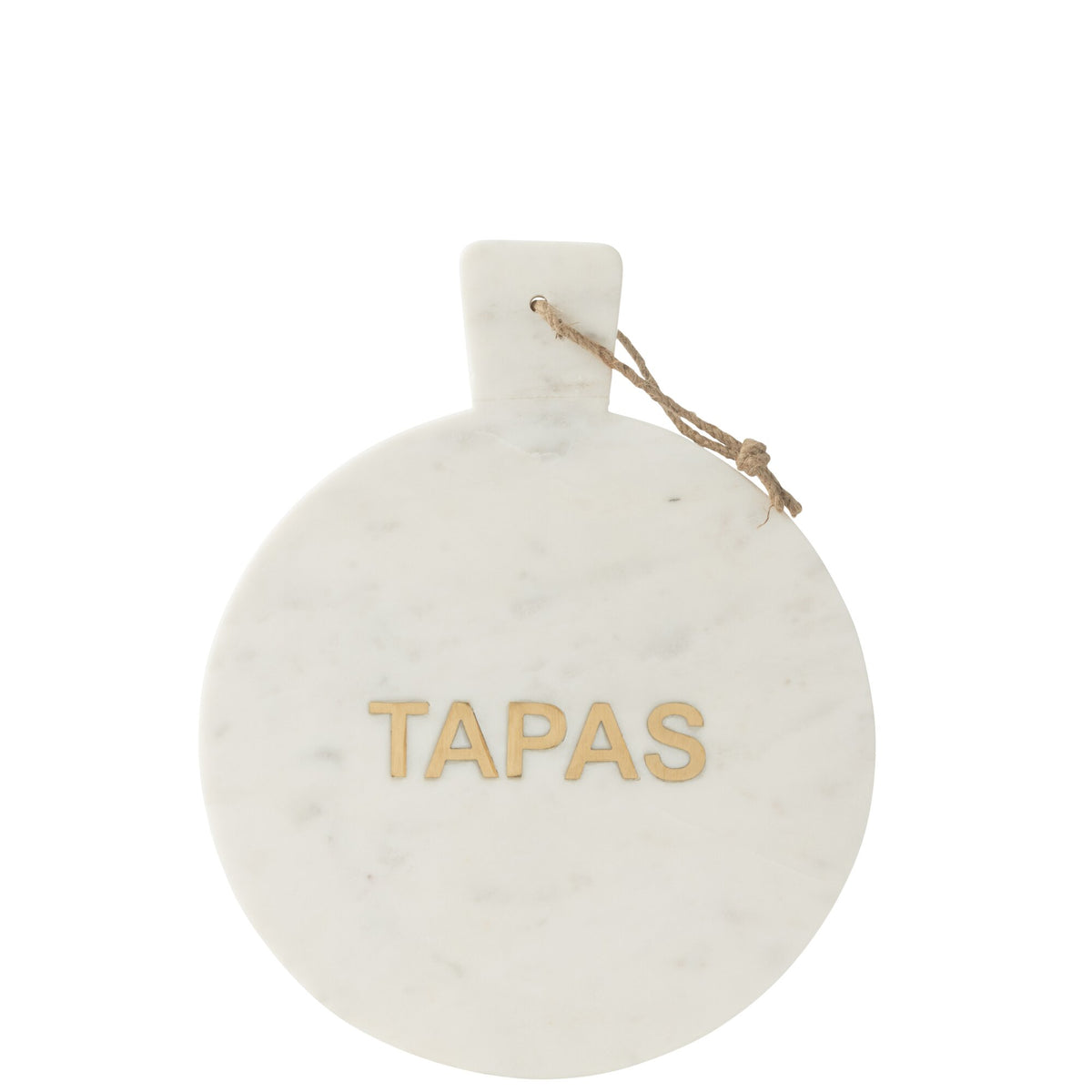 Tagliere per formaggi rotondo Apero Tapas bianco