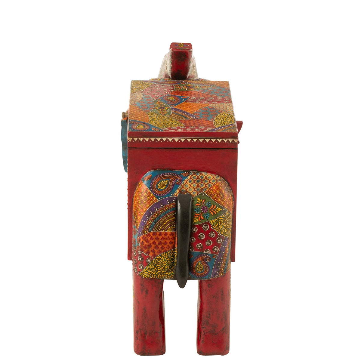 Valigia Elefante Delhi Legno di Mango Mix J-Line