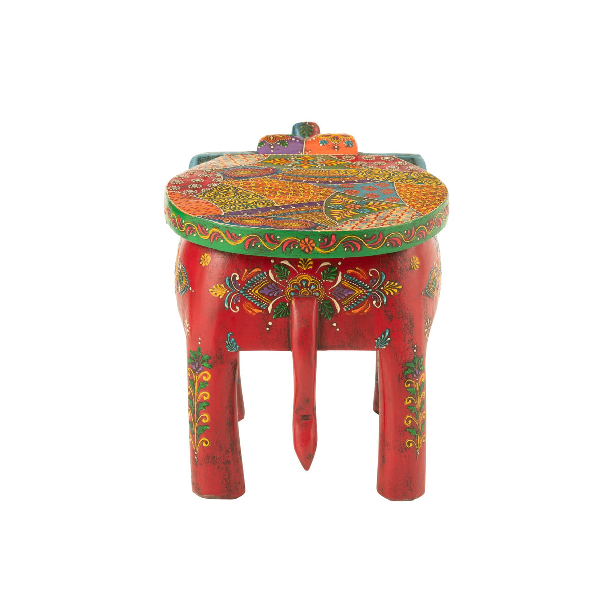Sgabello Elefante Delhi Legno di Mango Mix J-Line