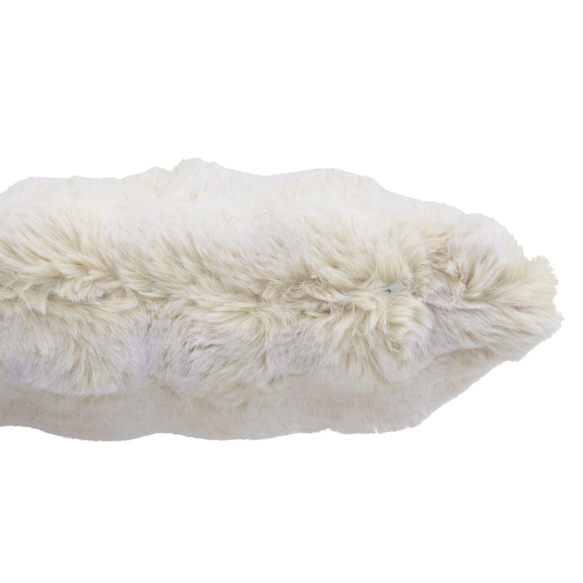 Cuscino Wave in poliestere avorio 45x45 cm J-Line
