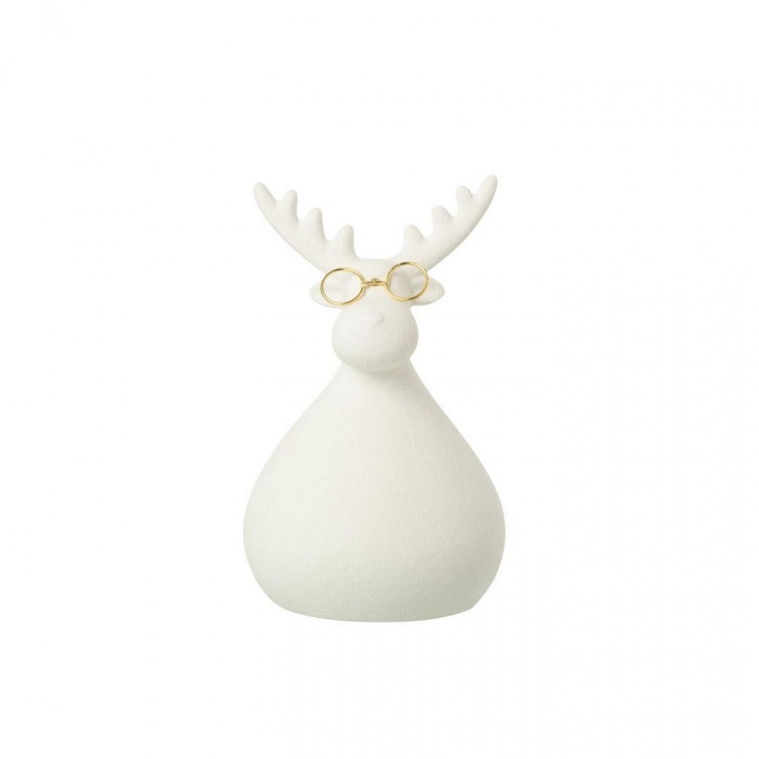 Occhiali Renna Porcellana Bianca/Color Oro Set da 3 J-Line