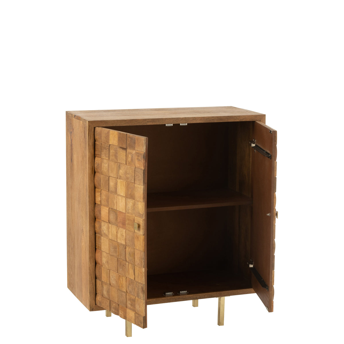 Mobile Nino Metallo/Legno di mango Naturale/Oro J-Line