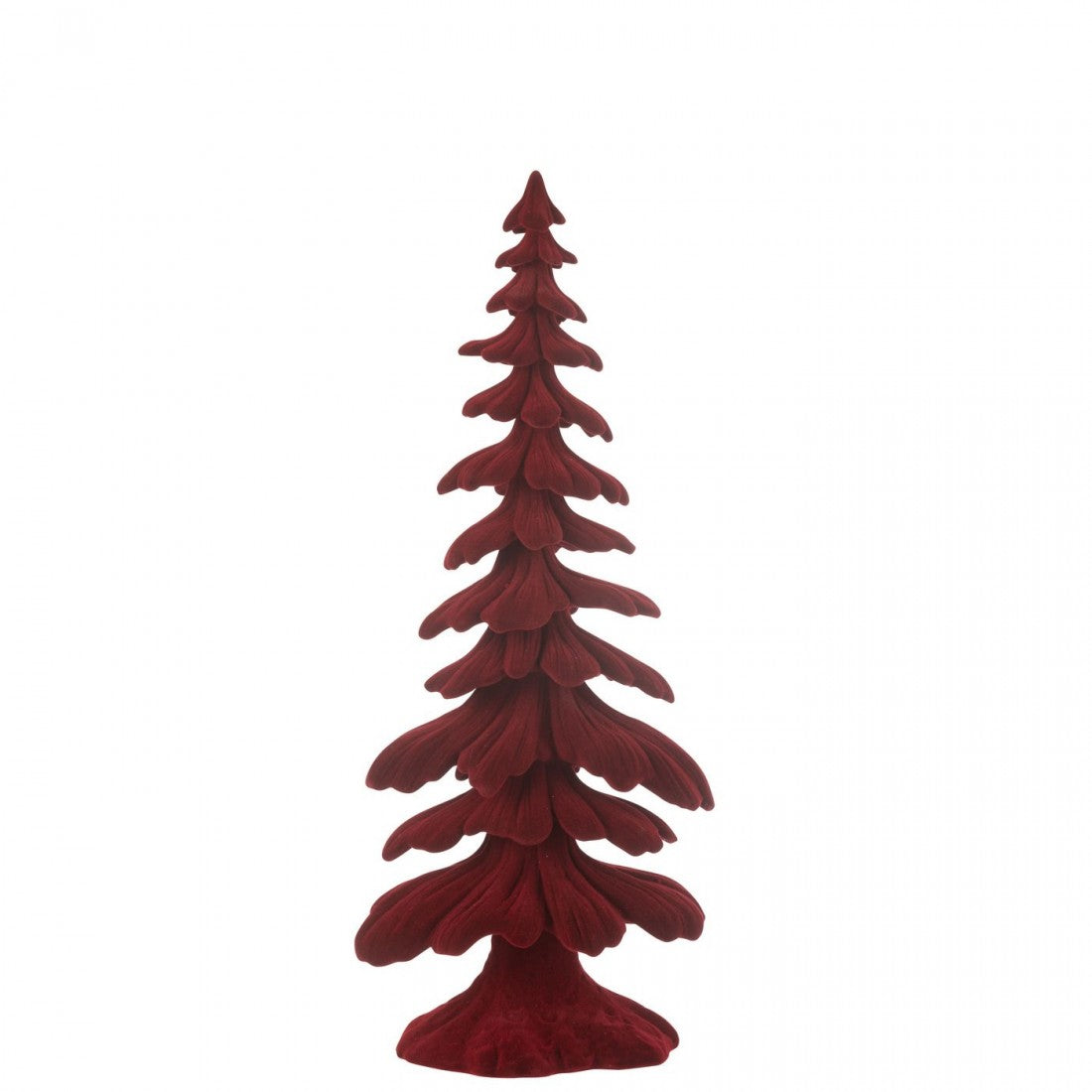 Pino in velour rosso con resina, piccolo, J-Line