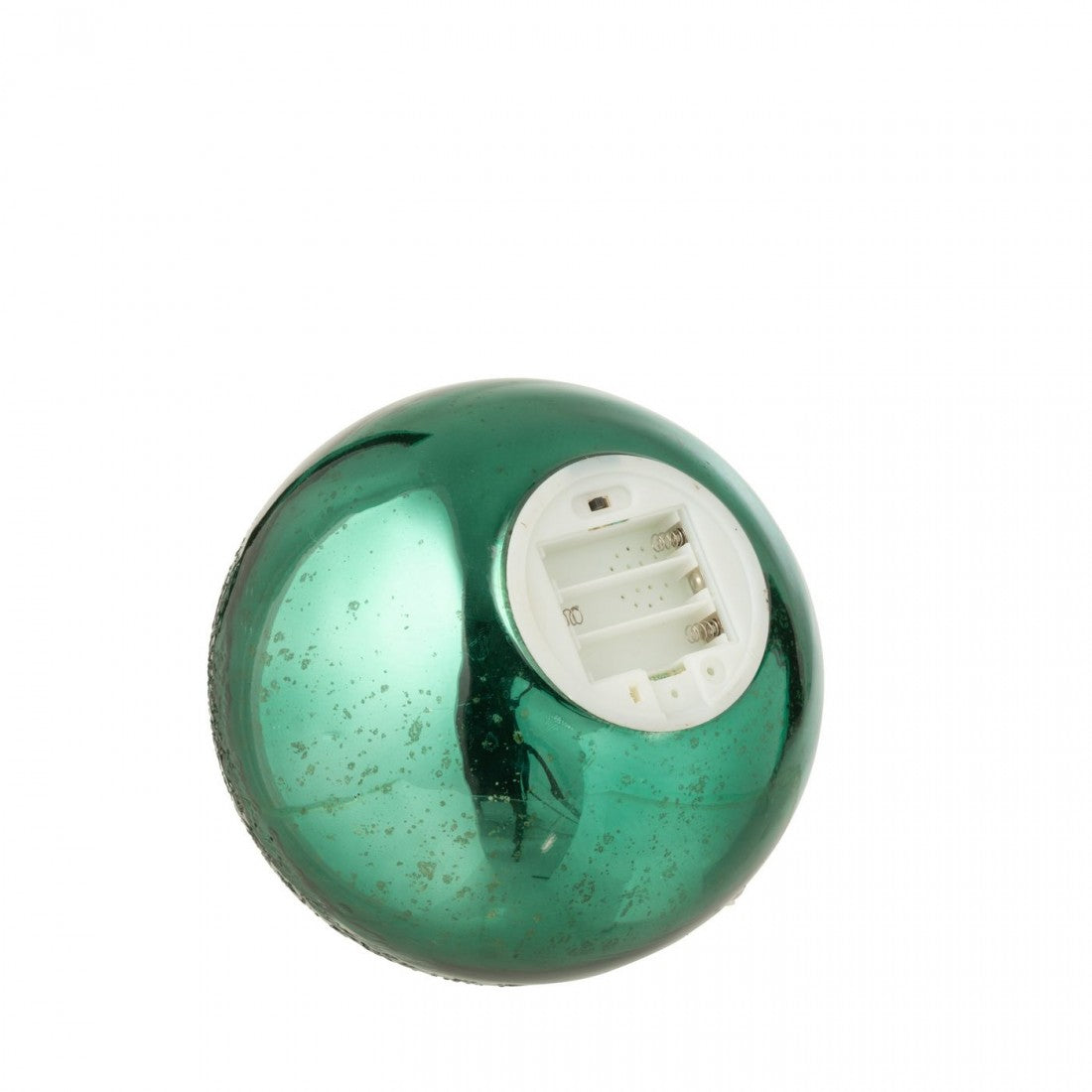 Sfera LED Vetro Incrudellato Verde Set da 2 J-Line