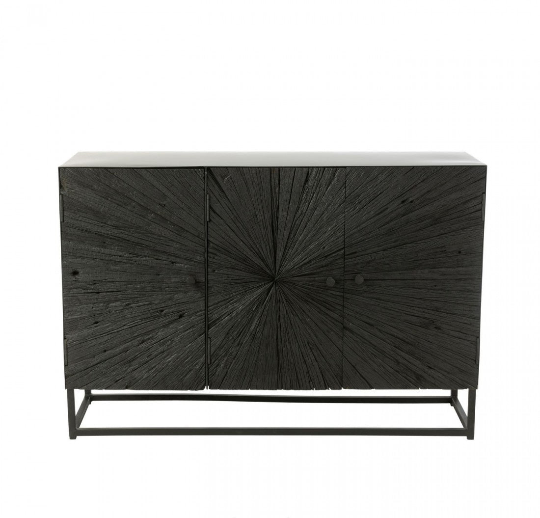 Credenza Shanil Legno/Ferro Nero J-Line