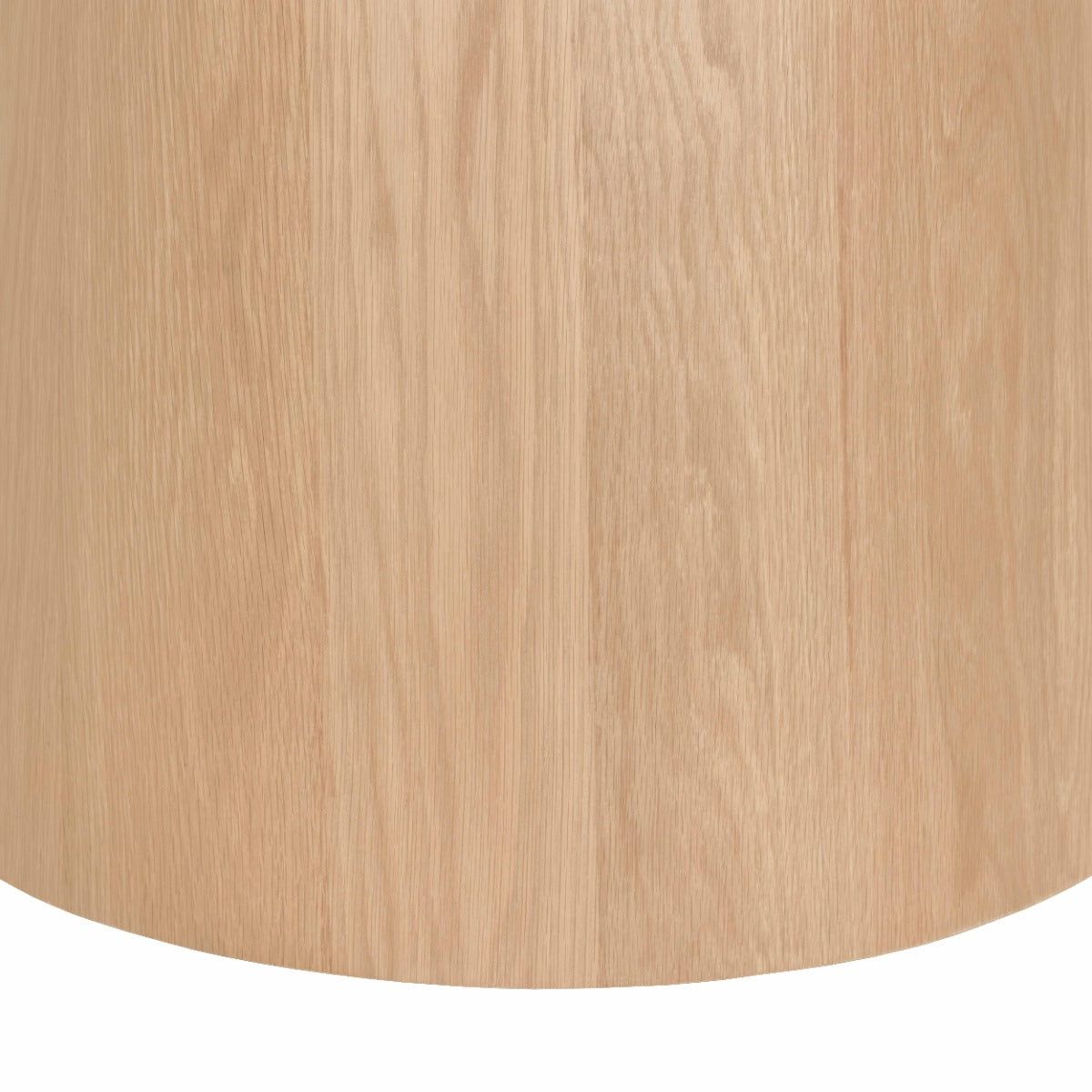 Detail van het eikenhout fineer van de salontafel Novero naturel