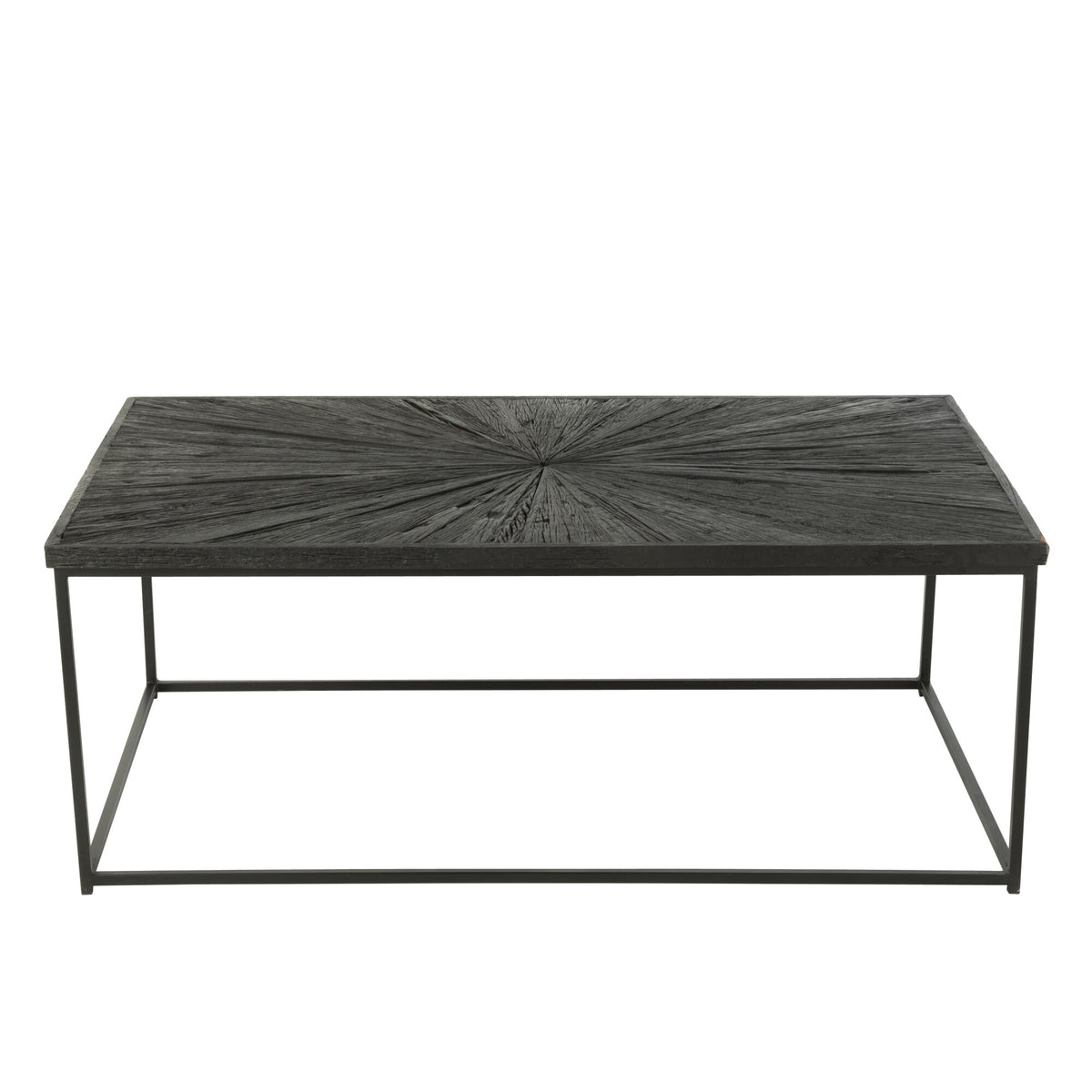 Tavolino Shanil Legno/Ferro Nero J-Line