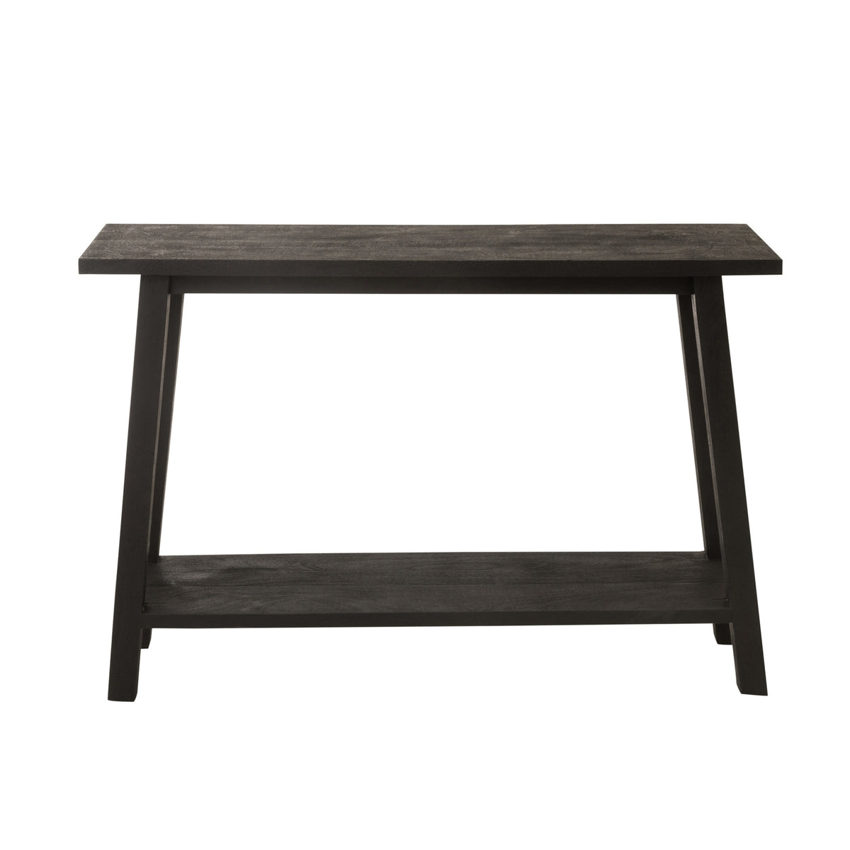 Tavolino quadrato in legno di mango nero J-Line