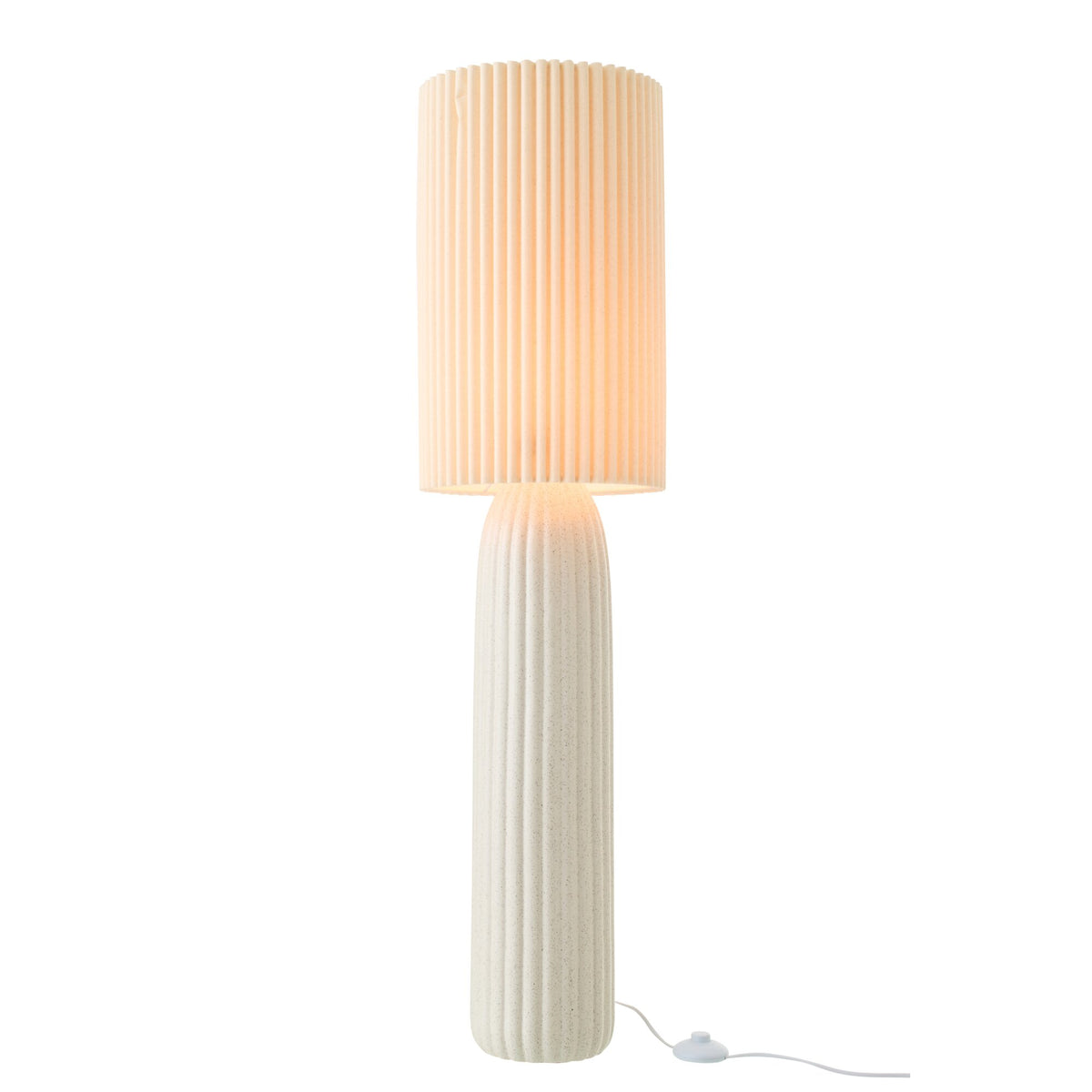 Lampada da terra Esmee Ceramica Off-White Large J-Line