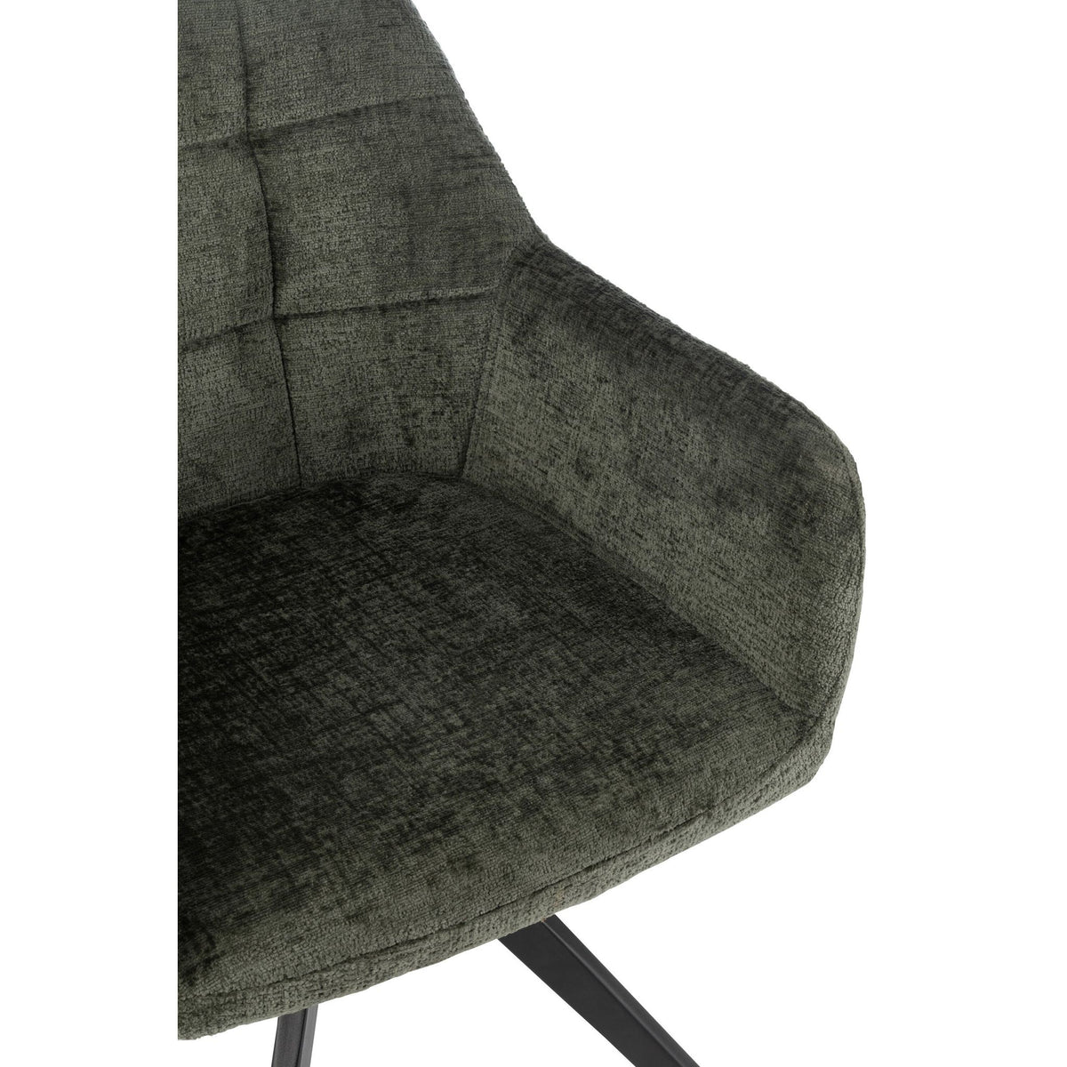Sedia Louna Ferro/Acrilico Verde J-Line