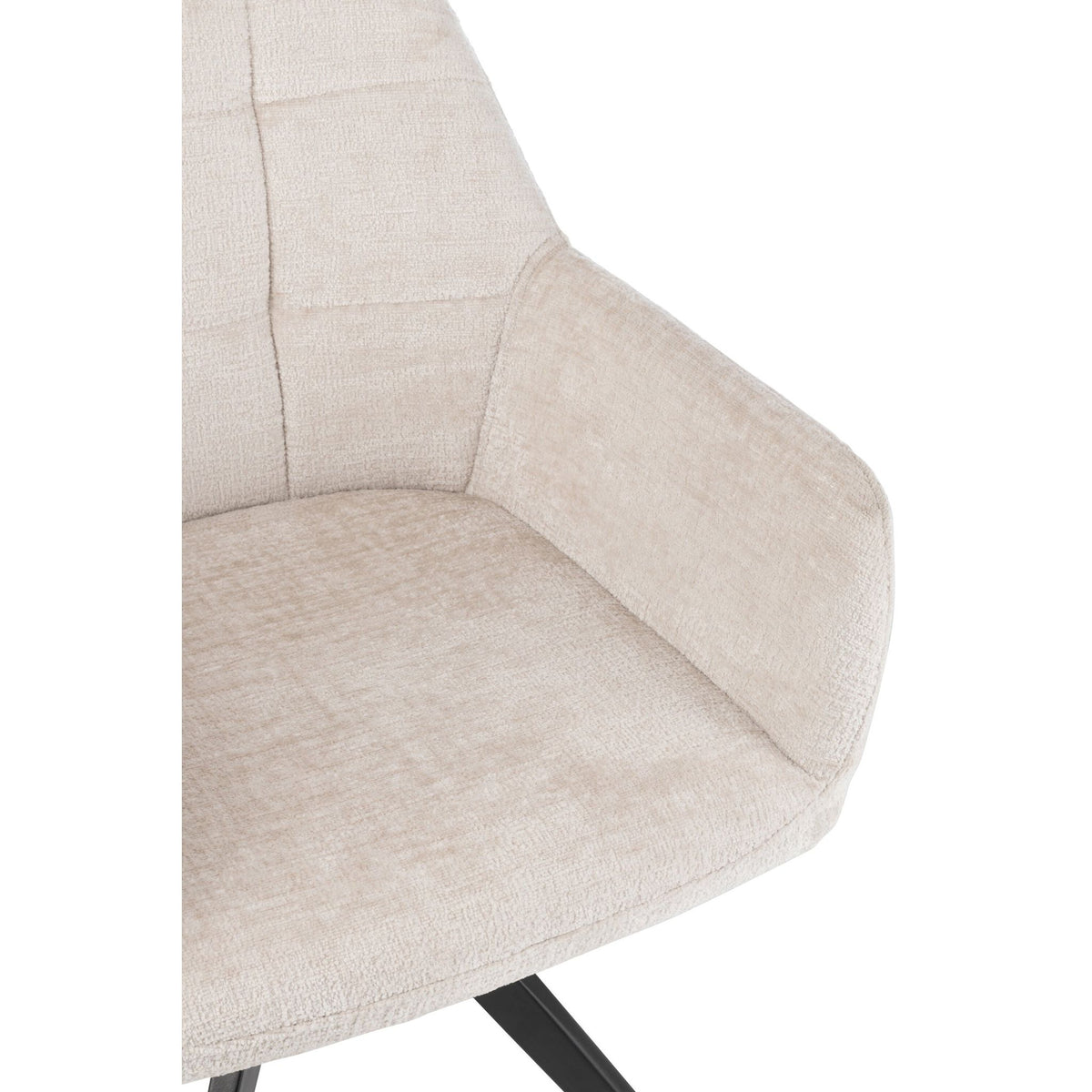 Sedia Louna Ferro/Acrilico Avorio J-Line