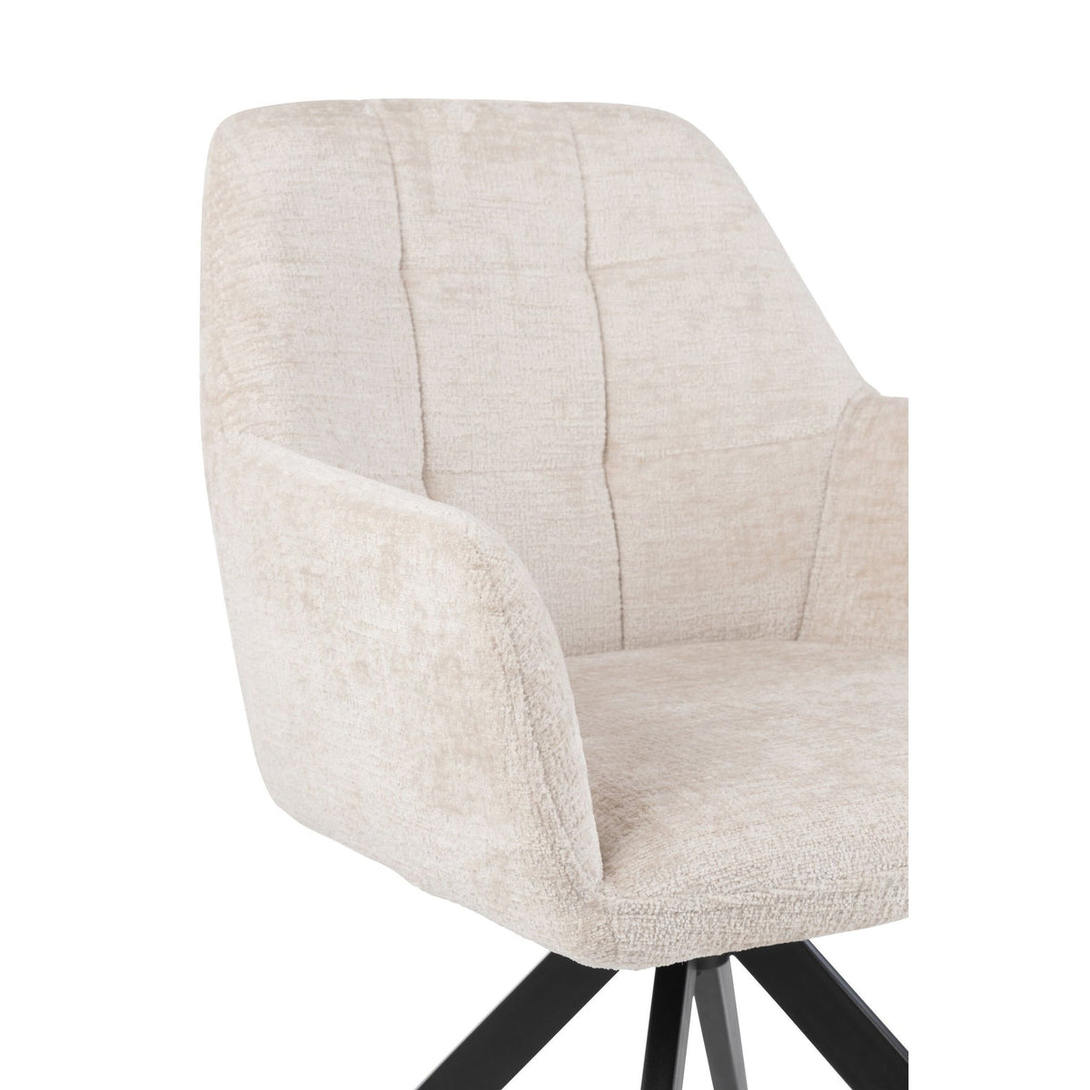Sedia Louna Ferro/Acrilico Avorio J-Line