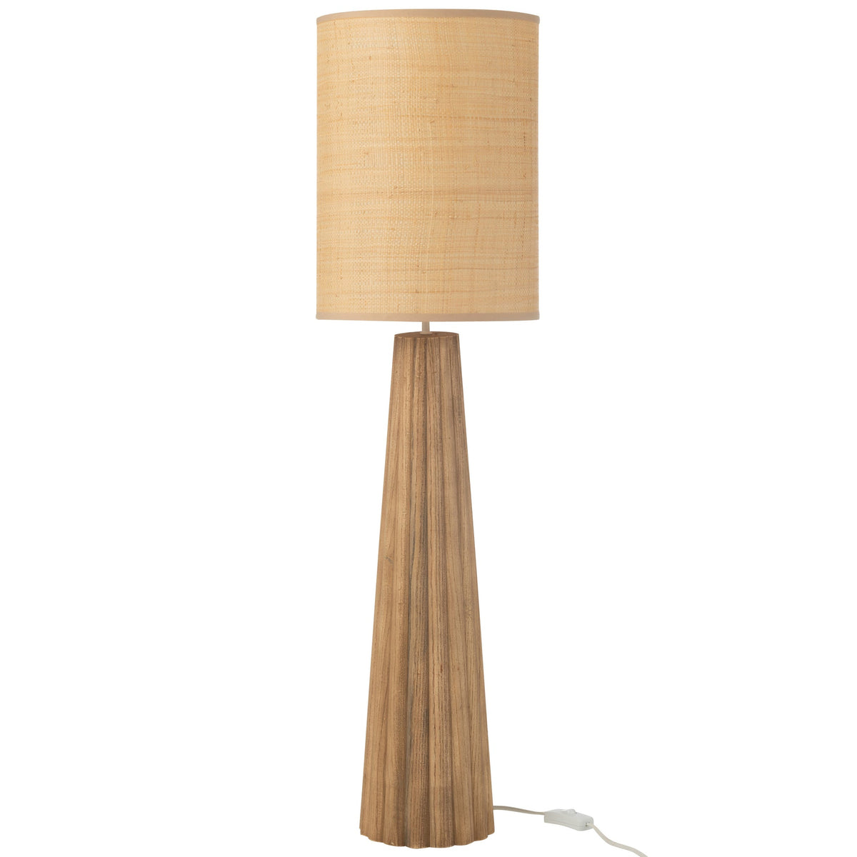 Lampada da tavolo Paraplu Ailanthus Legno Naturale Large J-Line