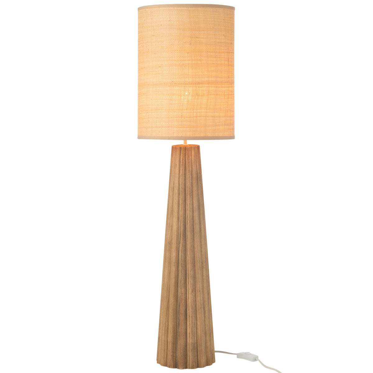 Lampada da tavolo Paraplu Ailanthus Legno Naturale Large J-Line