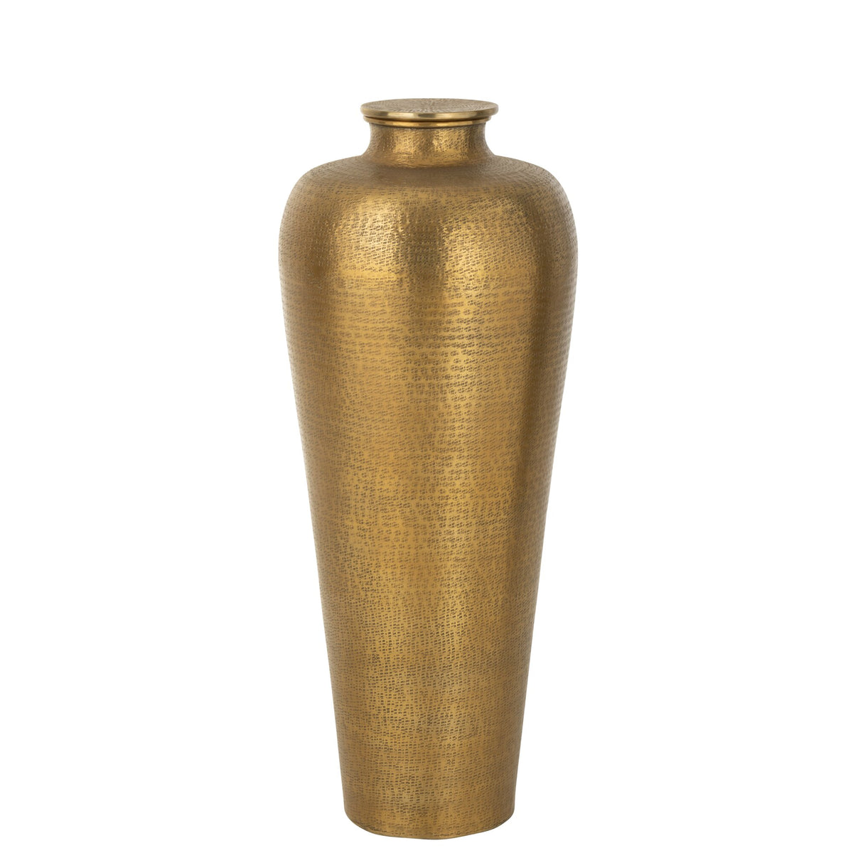 Vaso da terra Cilindro Alluminio Oro J-Line