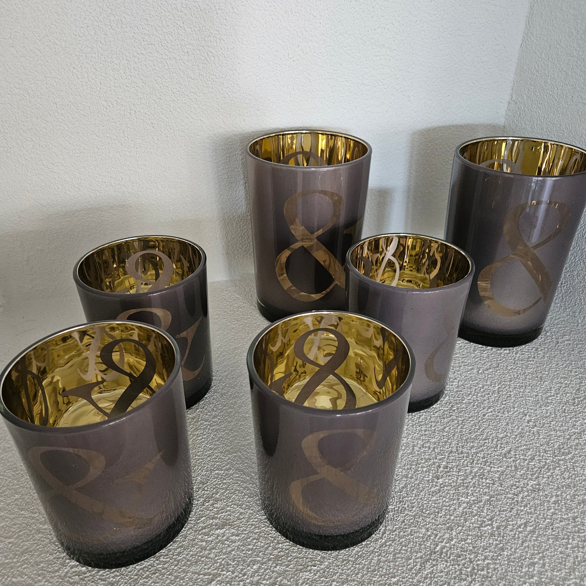 Windlicht & Taupe 18cm - Windlicht - Mars & More - livinglovely.nl