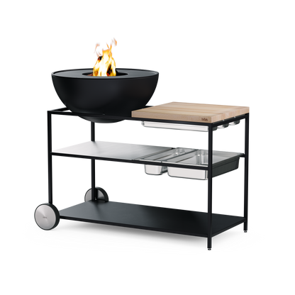 Fire Kitchen BBQ con Höfats Bowl 70 Cucina da esterno