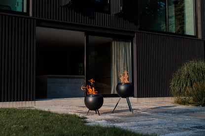 MOON 45 Braciere basso All Black Höfats