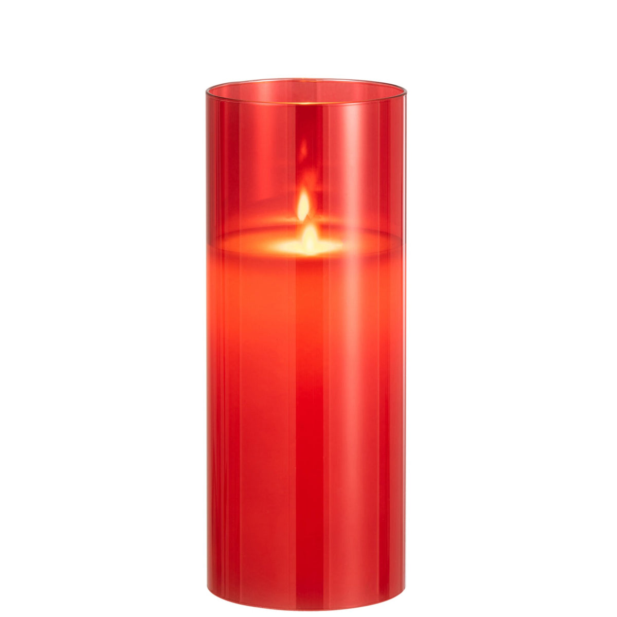 Ledlamp Blinkend Glas Rood Large