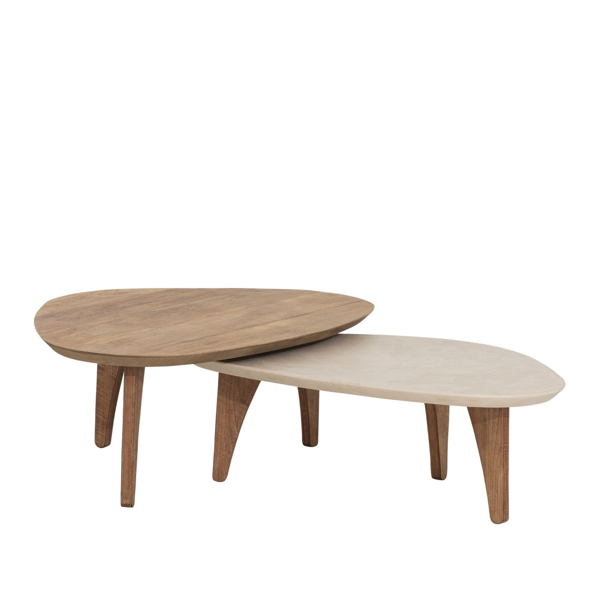 DTP Home Bliss mortex Tavolino Pebble