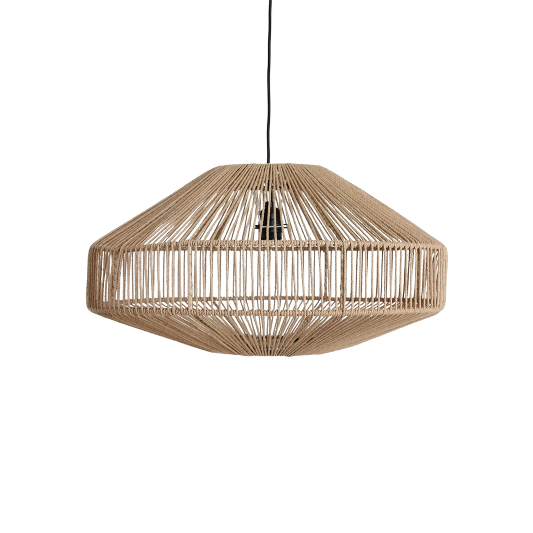Lampada a sospensione Linea Gem Naturale Ø60x33cm Raw Materials